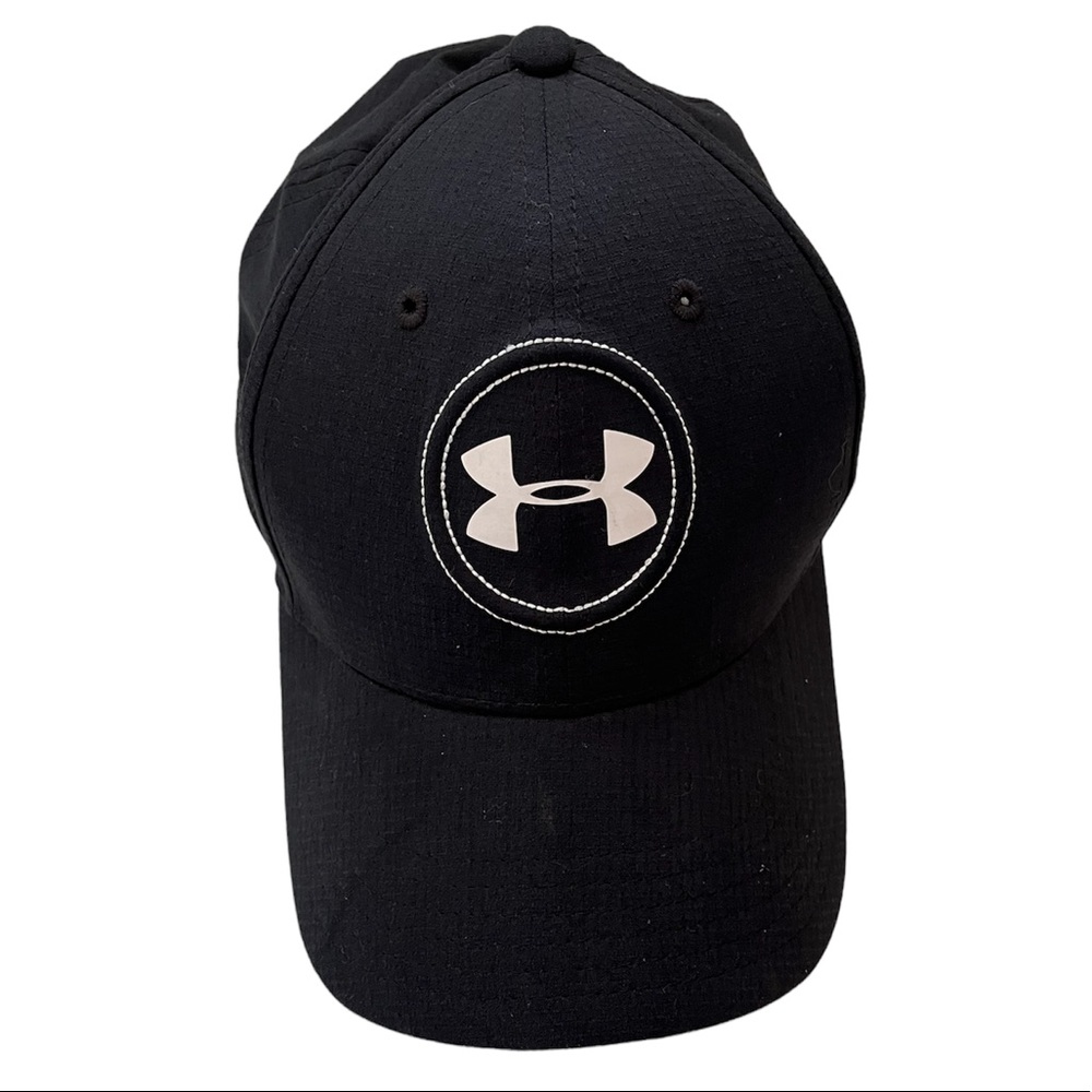 Under Armour Mens Jordan Spieth Tour Golf Hat Black MD/LG